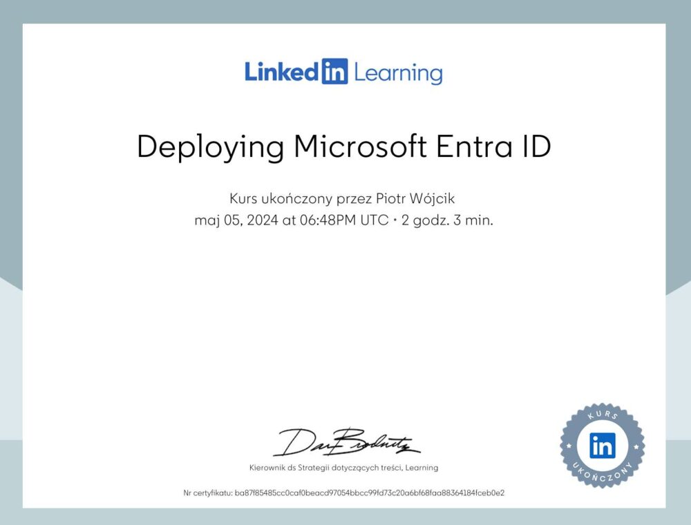 Deploying Microsoft Entra ID